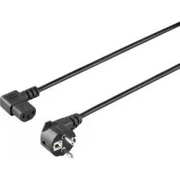 Sygonix SY-5042718 nätkabel CEE 7/7 till IEC C13, 1,5 m, svart