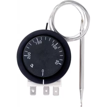 Sygonix SY-5044434 inbyggnadstermostat 50–200 °C med kapillärgivare