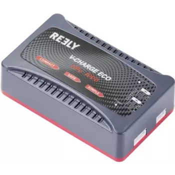 Reely V-CHARGE ECO LiPo 1000 2S-3S balanseringsladdare 230V 1A T-plug RE-7764825