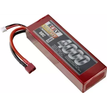 Reely LiPo-batteri 7,4 V 4000 mAh 2S 50C Hardcase T-plug (RE-7856793)