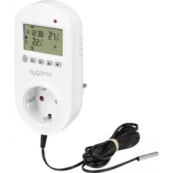 Sygonix SY-6824098 universell termostatplugg med veckoprogram