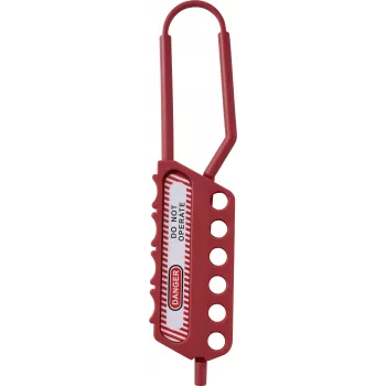 Sygonix SY-6872556 Lockout-haspel 42 mm röd