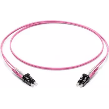 Corning LC/LC OM4 50/125 µm multimode fiberoptisk patchkabel, 5 m, violett F050502Q2Z20005M-VI