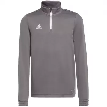 adidas Entrada 22 träningströja sweatshirt för barn - grå, storlek 164 H57549