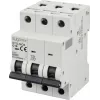 Sygonix SY-6441084 3-Pole C16 16A 6kA Miniature Circuit Breaker, 415V AC, DIN Rail Mount