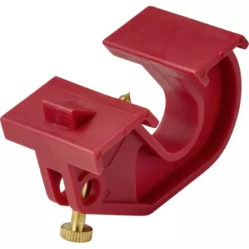 Sygonix SY-6872536 låsningsanordning för dvärgbrytare röd 54 mm