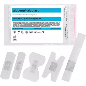 SÖHNGEN fingerplåster 1009914 vit 2,0 x 12,0 cm, 20 st