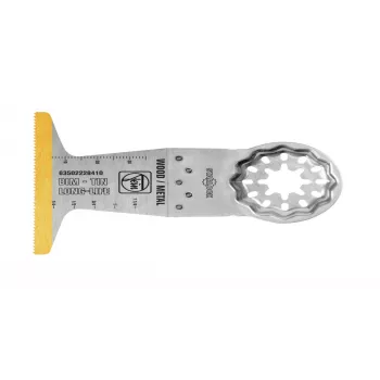 Fein 63502228450 E-Cut bi-metallsågblad med TiN-beläggning, 50-pack