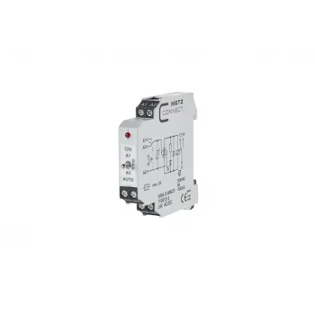 METZ CONNECT KRA-S-M6/21 kopplingsrelämodul 24V AC/DC 1 växlare 8A vit 11061213