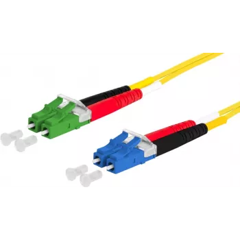 METZ CONNECT OpDAT 151P1JOJA20E LC-Duplex till LC-Duplex APC OS2 patchkabel, 2 m