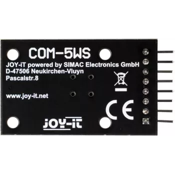 JOY-IT COM-5WS analog joystickmodul med tryckknapp