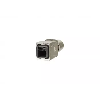 METZ BTR 14010850C0ME industriellt IP67 V14 RJ45 kontakthölje, push-pull, tomt