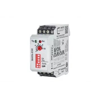METZ CONNECT 110657 effektrelä vit 24V AC/DC 2 CO 16A DIN-skena