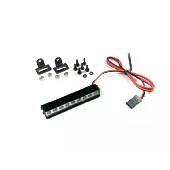Absima 2320140 LED-ljuslist 55 mm 5–7,4 V aluminium för RC-modeller