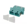 METZ BTR 150900BA-I OpDAT SC-D MM OM3 fosforbrons aqua duplexkoppling