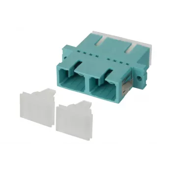 METZ BTR 150900BA-I OpDAT SC-D MM OM3 fosforbrons aqua duplexkoppling