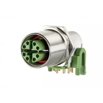 METZ Connect MMT471A315 8-polig PCB-anslutningsklämma hona, 3,5mm delning, skruvanslutning, grön