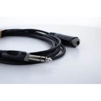 Cordial 14825 6,3mm TRS teleförlängningskabel 5m svart