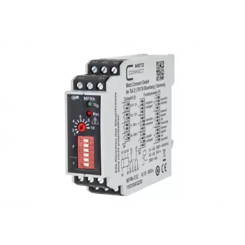 METZ CONNECT MFRk-E12 multifunktionellt tidsrelä 0,15-800s, 24-240V AC/DC, 1 CO 110310412230