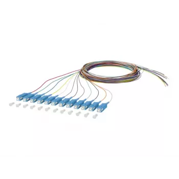 METZ BTR 150Q1CO0020E OpDAT Pigtail SC-UPC OS2 12 färger 2m single-mode fiber E9/125