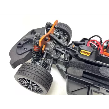 Absima Speed Demon 1:12 rallybil 4WD Brushless RTR RC modellbil vit 70 km/h