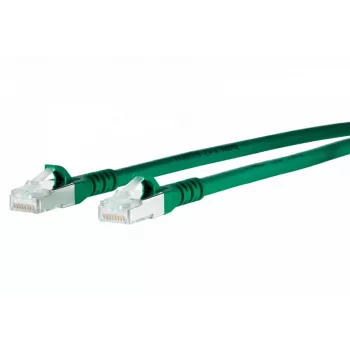 METZ CONNECT 1308450355-E Cat6a S/FTP patchkabel, 0,3 m, grön
