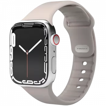 VONMÄHLEN Classic Band 2 för Apple Watch 40/41/42mm, armband i fullnarvsläder i kräm