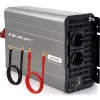 Qoltec modifierad sinusväxelriktare 12V till 230V 3000W/6000W med USB, kompatibel med LiFePO4 GEL AGM
