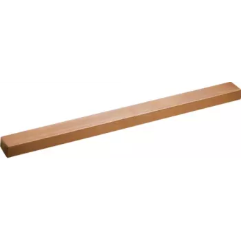 Hager UM22B universell kopparskena 20x10mm 2-fält 500A 495mm