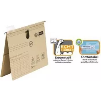 ELBA vertic ULTIMATE hängmapp A4 ämbetshäftning chamois 50-pack 85442