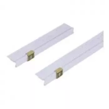 ELBA pendelregisterflik, 10 cm, transparent, 50 st (99711)