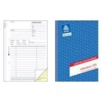 Avery 1723 A6 bokföringsbok, 40 blad, 6-kolumnslayout, häftad, FSC-certifierad