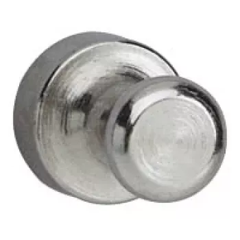 MAUL 6168696 supermagnet cylindriska neodymmagneter, 10 mm diameter, 10 st, silver