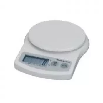 MAULalpha digital brevåg 5 kg, silver, g/oz, enknappsmanövrering, batteridriven 1645002