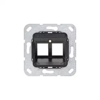 GIRA bärring 560100 Modular Jack 1 2-fack (560100)