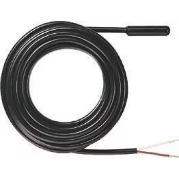 Gira fjärrgolv-temperatursensor för rumstemperaturregulator, NTC 10 kOhm, 4 m kabel, vit 149300
