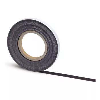 MAUL självhäftande magnetband 35 mm x 10 m, 1 mm tjockt, mörkbrunt, klippbart 6156109