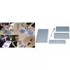 WEDO schablonbokstavsset, 5 mm, 10 mm, 20 mm, transparent, plastetui (70 12)