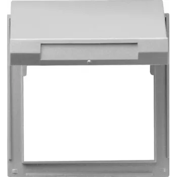 GIRA 065465 barnsäkring för eluttag, aluminium, 5 st