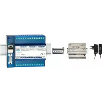 W&T Web-IO 4.0 Digital, 12x ingång, 12x utgång – Ethernet TCP/IP kopplingssignal-styr- och övervakningsmodul 57730