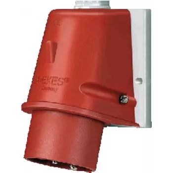 MENNEKES 804 CEE-apparatkontakt 5-polig 32A 400V 6h IP44 skruvklämmor vinklad