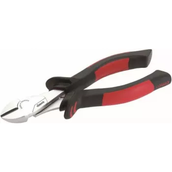 CIMCO kraftig sidavbitare 200mm, oljehärdad, induktionshärdade skär, ergonomiskt 2-komponenthandtag, röd/svart 100528