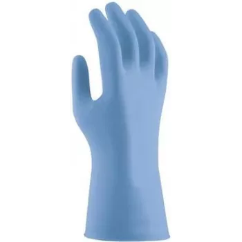 Uvex u-fit strong N2000 nitril engångshandskar, storlek S, blå, puderfria 6096207