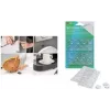 3M Bumpon SJ5300 BL transparent självhäftande skyddspuff-set (100 st: 50x SJ5302 7,9mm, 30x SJ5312 12,7mm, 20x SJ5344 19,1mm)