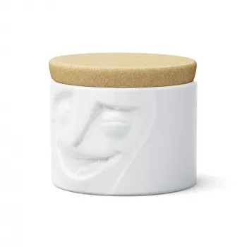 FIFTYEIGHT PRODUCTS BHS FIFTYEIGHT förvaringsburk 900 ml Cheerful White (T023101)