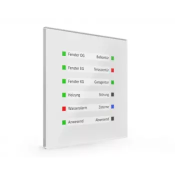 MDT SCN-GLED1W.01 KNX glas LED-indikator, vit