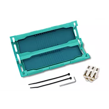 HellermannTyton WIC1-0 grön snap-on kabelmarkör 0, PP, 1,5-2,5 mm 435-00656