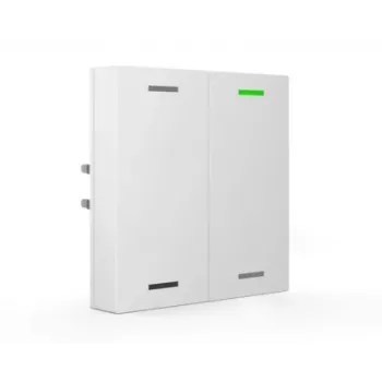 MDT BE-TAL63T2.01 KNX trycksensor Light 63, 2-fack, RGBW, temperatursensor, Studio vit glansig