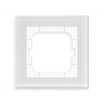 MDT Glasram 1-fack vit för 63 mm moduler BE-GTR163W.01
