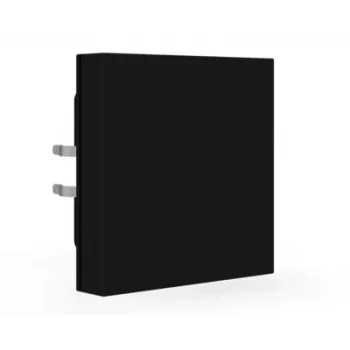 MDT KNX tryckknapp Light 55 Basic 1-fack mattsvart BE-TAL55B106.01